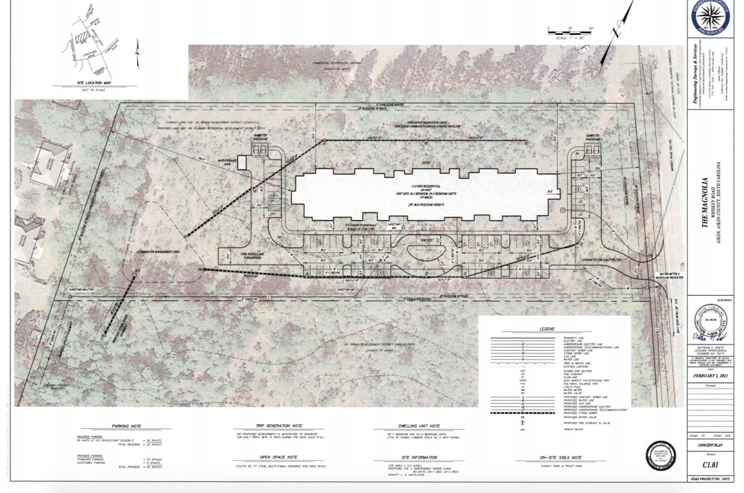 The Magnolia, Senior Housing, Planning (copy)